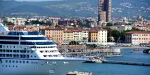 La protesta di Livorno contro le grandi navi