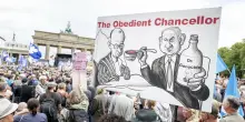 Berlino per Gaza e per la pace. Oltre il palco di Wagenknecht