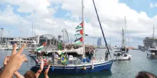 Quattro parlamentari italiani salgono a bordo della Flotilla