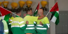 Anche la Spagna sciopera contro il genocidio