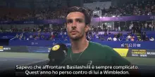 Musetti: "Basilashvili ha giocato bene, ma io lucido"