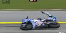 GP Malesia, Alex Marquez scivola nelle Fp1 di Sepang