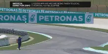Incidente Rueda-Dettwiler prima della gara Moto3 in Malesia: piloti in ospedale