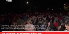 Usa, in centinaia alla veglia per Charlie Kirk
