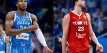Eurobasket, un nuovo capitolo per una rivalità storica: Grecia e Turchia in campo alle 20
