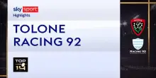 Top 14, Tolone-Racing 92: gli highlights
