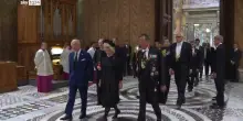 Capella Sistina, l'arrivo di Re Carlo e Camilla
