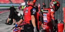 Bagnaia con la Ducati di Morbidelli ai test di Misano: la conferma di Alessio Salucci