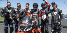 Martin e Bezzecchi all'Aprilia All Stars: le FOTO di oggi a Misano