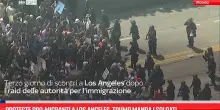 Proteste pro-migranti a Los Angeles, Trump manda i soldati