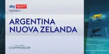 Argentina-Nuova Zelanda: highlights Rugby Championship