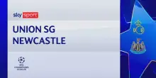 Union Saint-Gilloise-Newcastle 0-4: gol e highlights