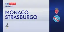 Monaco-Strasburgo 3-2: gol e highlights