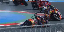 Bastianini, caduta e rischio nel GP Ungheria: il VIDEO