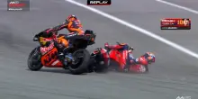 Sprint GP Malesia, Marini tocca Espargaró e scivola alla 14