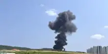 Corea del Sud, aereo militare si schianta al suolo: 4 morti. VIDEO