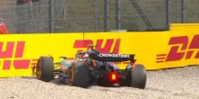 Kimi Antonelli, ripartenza in salita: out nelle Libere 1 del GP d'Olanda. VIDEO