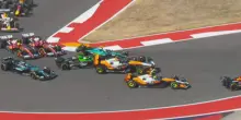 F1, Sprint adrenalinica ad Austin: contatto McLaren, le emozioni della partenza. VIDEO