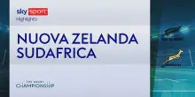 Nuova Zelanda-Sudafrica: highlights Rugby Championship