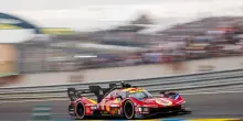24 Ore Le Mans, Ferrari in testa prima della notte: i risultati