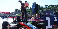 F3, GP Imola: Santiago Ramos vince la Feature Race. Camara resta leader