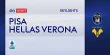 Pisa-Verona 0-0: highlights