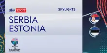 EuroBasket, Serbia-Estonia 98-64: gli HIGHLIGHTS
