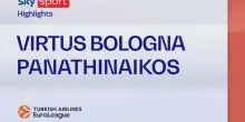 Virtus Bologna-Panathinaikos 92-75: gli highlights