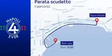Scudetto Napoli, la sfilata scudetto alle ore 15: diretta Sky e il percorso