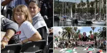 Sumud Flotilla, salpata flottiglia umanitaria per Gaza. A bordo anche Greta Thunberg