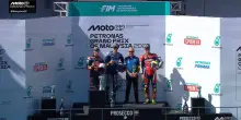 GP Malesia, podio e festeggiamenti a Sepang