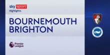 Bournemouth-Brighton 2-1: gol e highlights