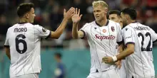 FCSB-Bologna 1-2, gol e highlights. Decidono Odgaard e Dallinga
