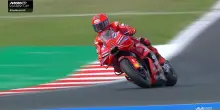 GP San Marino, Marc Marquez leader del Warm Up. Bagnaia 9°