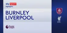 Burnley-Liverpool 0-1: gol e highlights