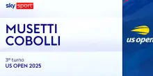 Musetti-Cobolli: highlights US Open