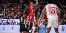 Lorenzo Brown lancia l’Olimpia: le sue triple affondano Varese già nel primo tempo. VIDEO