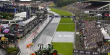 F1, GP Belgio: la gara di Spa sotto la pioggia. FOTO