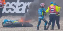 MotoGP, oggi le Pre-qualifiche di Assen con tante cadute. E la moto di Ogura va a fuoco...