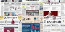 Le prime pagine dei quotidiani di oggi 12 maggio: la rassegna stampa