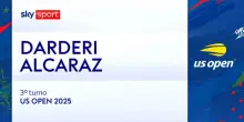 Alcaraz-Darderi: highlights US Open
