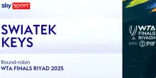 Swiatek-Keys: highlights Wta Finals