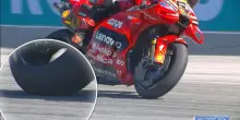 Bagnaia fora una gomma e si ritira: analisi Sky Sport Tech