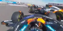 F1, GP Usa: incidente McLaren nella Sprint, entrambe fuori al via. FOTO e VIDEO