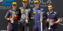 F2, a Imola Crawford vince la Sprint Race. Fornaroli 7°, Minì 16° dopo un contatto