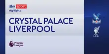 Crystal Palace-Liverpool 2-1: gol e highlights