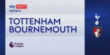 Tottenham-Bournemouth 0-1: gol e highlights