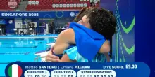 Tuffi, trampolino 3m sincro misto: gli highlights