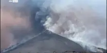 Eruzione Etna, dopo crollo cratere ora situazione normale