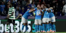 Napoli-Sporting 2-1: video, gol e highlights